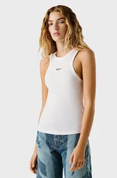 Женская белая майка MARIAN Белый XS Pepe Jeans PL506035