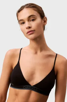 Женский черный бюстгальтер LL TRIANGLE Черный L Calvin Klein 000QF7945E