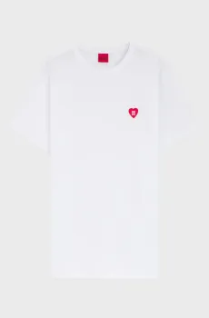 Женская белая футболка Белый XS HUGO 50562145;100