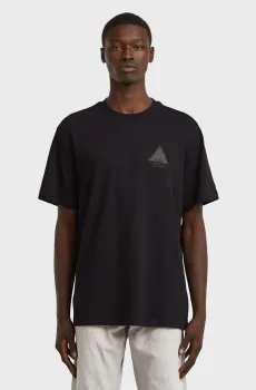 Мужская черная футболка Small Черный XXL G-Star RAW D28593,C812