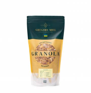 Гранола Gregory Mill Banana, 1000 г Гранола Gregory Mill Banana, 1000 г