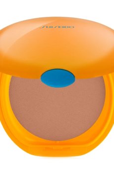 Уценка! Компактное тональное средство для лица Shiseido UV Protective Tanning Compact Foundation SPF 6, Bronze, 12 г