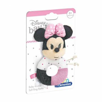 Детская мягкая игрушка-погремушка Clementoni Baby Minnie, с рождения, 14.5*21.5*7 см (17338) Детская мягкая игрушка-погремушка Clementoni Baby Minnie, с рождения, 14.5*21.5*7 см (17338)