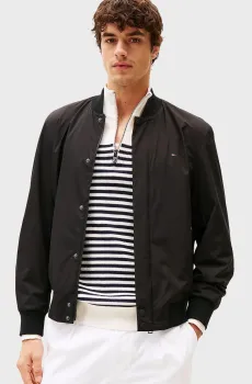 Мужской черный бомбер TECH LIGHTWEIGHT Черный S Tommy Hilfiger MW0MW36665