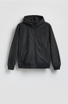 Reserved - Болоньєва куртка - чорний - 454HR-99X