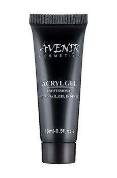 Акрил-гель для ногтей Avenir Cosmetics Acryl Gel 004 Dark Nude, 15 мл