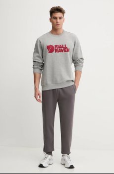 Хлопковая кофта Fjallraven Logo Sweater