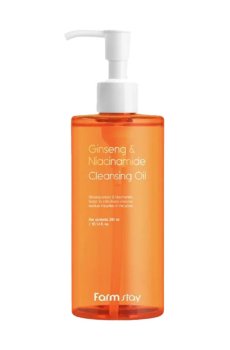 Очищающее масло для лица FarmStay Ginseng & Niacinamide Cleansing Oil с женьшенем и ниацинамидом, 300 мл