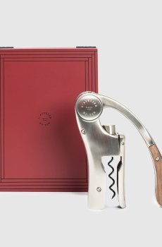 Вертикальный штопор Oeno Motion Trésor с деревянным брендированным футляром