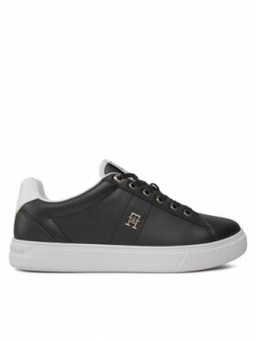 Tommy Hilfiger Снікерcи Essential Elevated Court Sneaker FW0FW07685 Чорний Tommy Hilfiger Снікерcи Essential Elevated Court Sneaker FW0FW07685 Чорний