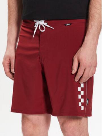 Vans Шорти з тканини The Daily Solid VN0007XR Червоний Regular Fit Vans Шорти з тканини The Daily Solid VN0007XR Червоний Regular Fit