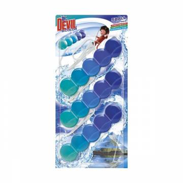 Туалетный блок для унитаза Dr. Devil Полярная вода, 3*35 г Туалетный блок для унитаза Dr. Devil Полярная вода, 3*35 г