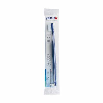 Детская зубная щетка Paro Swiss Kids S27, мягкая, синяя, 1 шт (в полиэтиленовой упаковке) Детская зубная щетка Paro Swiss Kids S27, мягкая, синяя, 1 шт (в полиэтиленовой упаковке)
