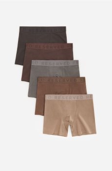 Reserved - MEN`S BOXER SHORTS - коричневий - 239JE-88X