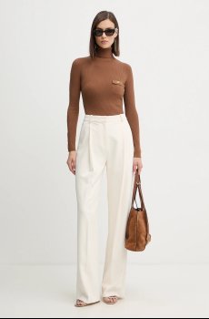 Свитер с добавлением шелка Elisabetta Franchi