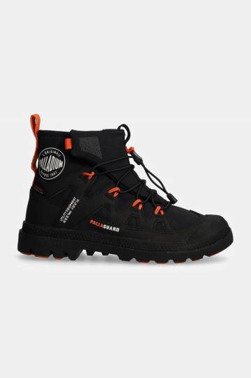 Ботинки Palladium PAMPA LITE+ XPLR WP+ женские цвет чёрный на плоском ходу 74383-008-M Ботинки Palladium PAMPA LITE+ XPLR WP+ женские цвет чёрный на плоском ходу 74383-008-M