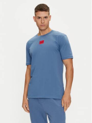 Hugo Футболка Diragolino212 50447978 Голубий Regular Fit Hugo Футболка Diragolino212 50447978 Голубий Regular Fit