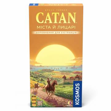 Настільна гра Rozum Catan Міста і лицарі. Доповнення для 5-6 гравців (R105UA)