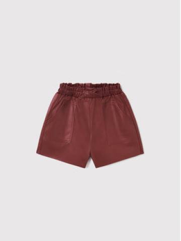 Mayoral Шорти зі штучної шкіри 7206 Бордовий Regular Fit Mayoral Шорти зі штучної шкіри 7206 Бордовий Regular Fit