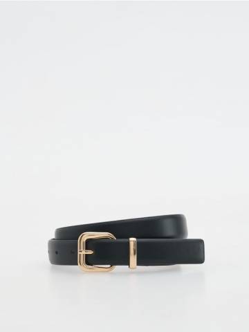 Reserved - LADIES` BELT - чорний - 589CO-99X Reserved - LADIES` BELT - чорний - 589CO-99X