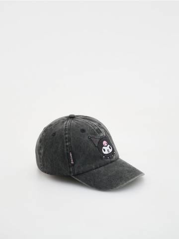 Reserved - GIRLS` PEAKED CAP - чорний - 998EW-99X Reserved - GIRLS` PEAKED CAP - чорний - 998EW-99X