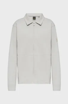 Мужская серая рубашка Серый L BOSS 50554869;070