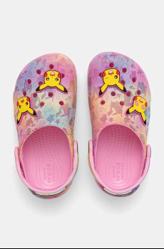 Детские шлепанцы Crocs CROCS CLASSIC PIKACHU PINK CLOG