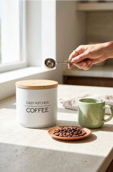 Ємність для кави - білий