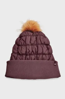 Женская фиолетовая шапка Storm Insulated CGI Beanie Фиолетовый ONESIZE Under Armour 1365931-554