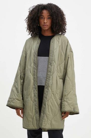 Двусторонняя парка Weekend Max Mara цвет зелёный переходная oversize 2425026051600 Двусторонняя парка Weekend Max Mara цвет зелёный переходная oversize 2425026051600
