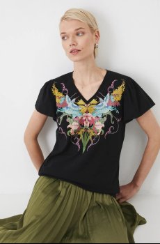 Хлопковая футболка Medicine