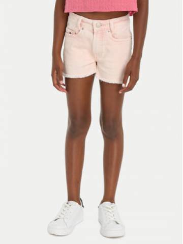 Tommy Hilfiger Джинсові шорти Harper KG0KG07918 Рожевий Relaxed Fit Tommy Hilfiger Джинсові шорти Harper KG0KG07918 Рожевий Relaxed Fit