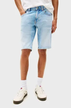 Мужские голубые джинсовые шорты RONNIE SHORT BI0112 Голубой 30 Tommy Jeans DM0DM20962