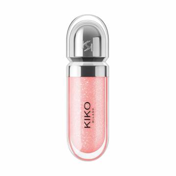 Смягчающий блеск для губ Kiko Milano 3D Hydra Lipgloss 04 Pearly Peach Rose, 6.5 мл Смягчающий блеск для губ Kiko Milano 3D Hydra Lipgloss 04 Pearly Peach Rose, 6.5 мл