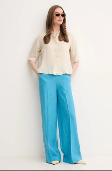 Льняная рубашка United Colors of Benetton