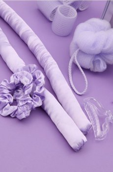 Набір для завивки волосся - Фіолетовий