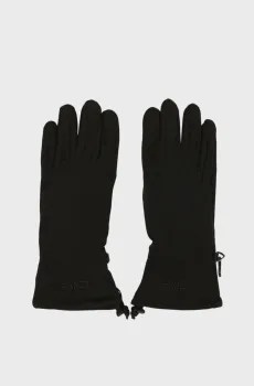 Женские черные перчатки SOFTSHELL GLOVES Черный S CMP 6524828-U901
