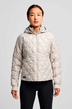 Женская бежевая куртка HURRICANE INSULATED JACKET Бежевый M Saucony SAW800455-DV