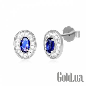 Серьги-гвоздики Silvex925