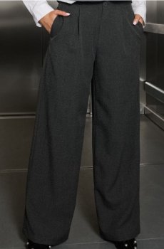 Штани wide leg - сірий