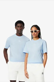 Голубая футболка (унисекс) Голубой XXL Lacoste TH2739T01