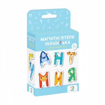 Магнитная игра DoDo Украинская азбука, 12*7*7 см, от 3 лет, 33 элемента (200211) Магнитная игра DoDo Украинская азбука, 12*7*7 см, от 3 лет, 33 элемента (200211)
