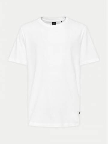 Boss Футболка Tiburt 240 50452680 Білий Regular Fit Boss Футболка Tiburt 240 50452680 Білий Regular Fit