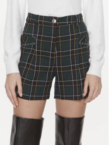 Liu Jo Шорти з тканини MF3347 T4419 Зелений Relaxed Fit Liu Jo Шорти з тканини MF3347 T4419 Зелений Relaxed Fit