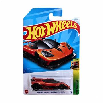 Базовый автомобиль Hot Wheels Gordon Murray Automotive T.50S, оранжевый, от 3 лет, 11*3.5*11 см (5785) Базовый автомобиль Hot Wheels Gordon Murray Automotive T.50S, оранжевый, от 3 лет, 11*3.5*11 см (5785)