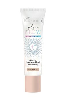 Легкий осветляющий тональный крем для лица Bielenda Glaze & Glow Skin Tint 01, 30 г