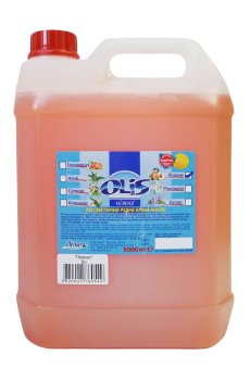 Косметическое жидкое крем-мыло Olis Персик, 5 л (запаска)
