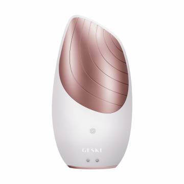 Электронная звуковая термощетка для лица Geske Sonic Thermo Facial Brush 6 в 1 пудровый Электронная звуковая термощетка для лица Geske Sonic Thermo Facial Brush 6 в 1 пудровый