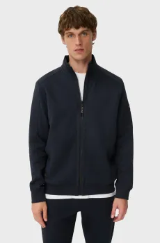 Мужская темно-синяя спортивная кофта Синий M Camel Active 409401-6W20-48