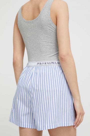 Хлопковые пижамные шорты Polo Ralph Lauren хлопковая Хлопковые пижамные шорты Polo Ralph Lauren хлопковая